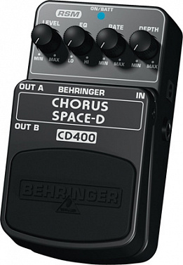 ГИТАРНЫЙ ЭФФЕКТ BEHRINGER CD400 CHORUS SPACE-D