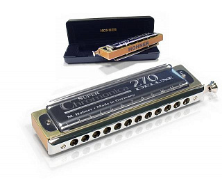 ГУБНАЯ ГАРМОШКА HOHNER CHROMONICA 270 DELUX 270/48 C