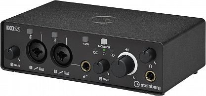 USB аудио интерфейс Steinberg IXO22 Black USB аудио интерфейс Steinberg IXO22 Black