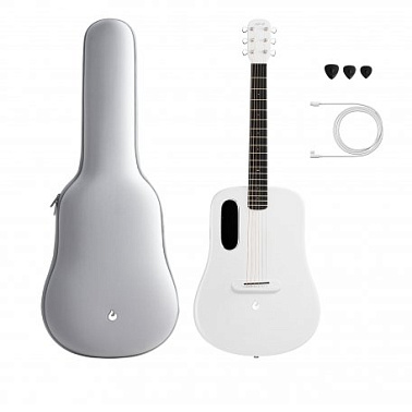 Трансакустическая гитара Lava ME 3 38 White