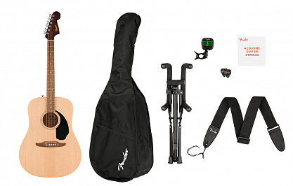 Гитарный комплект FENDER CA DEBUT REDONDO PACK NAT