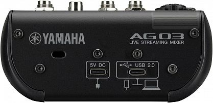 Набор для стриминга Yamaha AG03MK2 Black LSPK