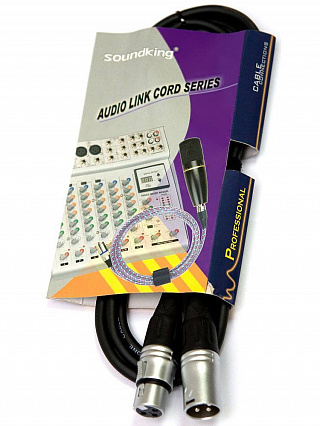 МИКРОФОННЫЙ КАБЕЛЬ SOUNDKING BB793 2М