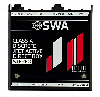 Активный директ-бокс Simpleway Audio J2mini-steel