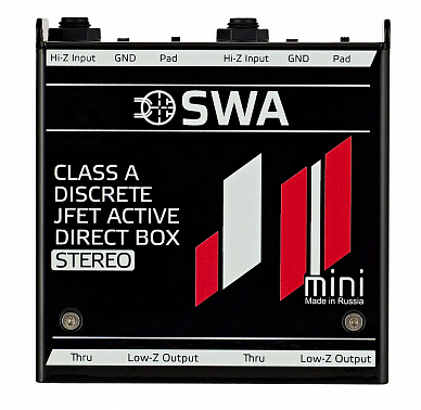 Активный директ-бокс Simpleway Audio J2mini-steel