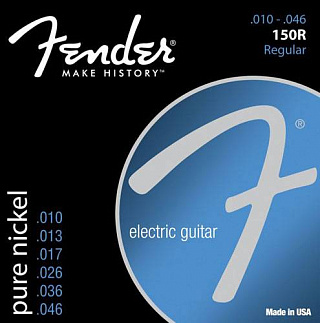 СТРУНЫ FENDER STRINGS NEW ORIGINAL 150R PURE NCKL BALL END