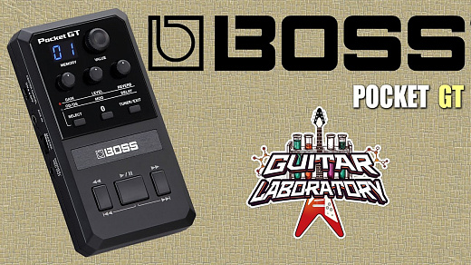 Карманный гитарный процессор Boss Pocket GT