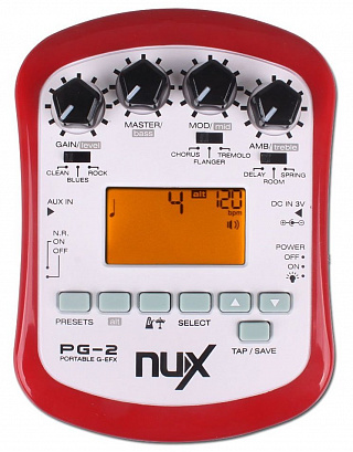 ГИТАРНЫЙ ПРОЦЕССОР NUX PG-2 
