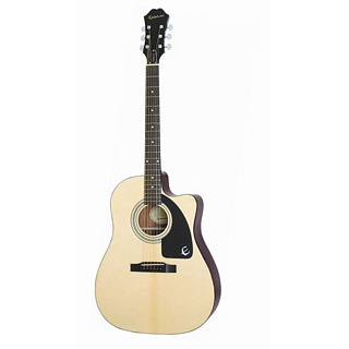 ГИТАРА АКУСТИЧЕСКАЯ EPIPHONE AJ-100CE (PASSIVE) NATURAL CH HDWE