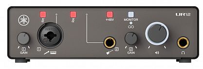 USB аудио интерфейс Yamaha UR12 MK3 Black