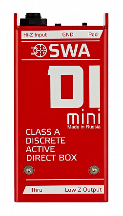Активный директ-бокс Simpleway Audio D1mini-steel