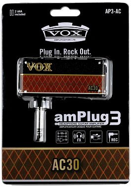 Усилитель для наушников VOX AP3-AC AMPLUG 3 AC-30