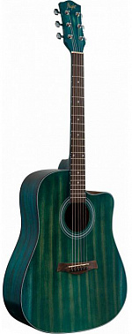 Акустическая гитара FLIGHT D-155C MAH BL
