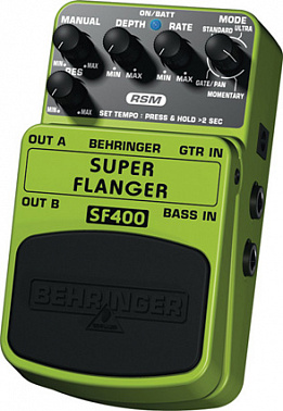 ГИТАРНЫЙ ЭФФЕКТ BEHRINGER SF400 SUPER FLANGER