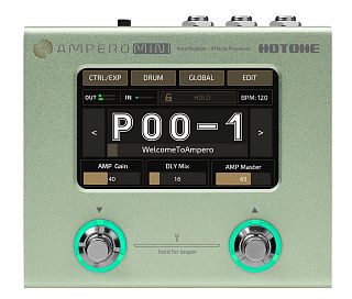 Гитарный процессор Hotone Ampero Mini (Matcha)