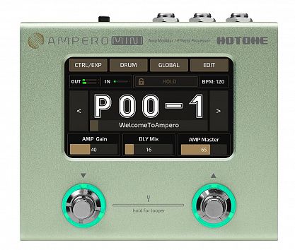 Гитарный процессор Hotone Ampero Mini (Matcha)