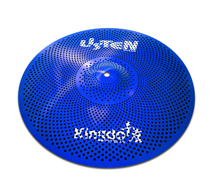 Комплект тарелок KINGDO LISTEN SET 14"+16"+18"+20" BLUE
