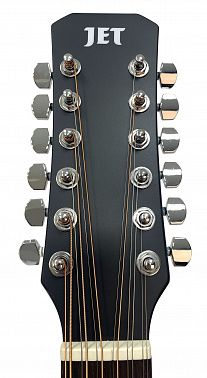 Акустическая гитара JET JD-255/12 BKS