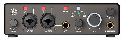 USB аудио интерфейс Yamaha UR22 MK3 Black