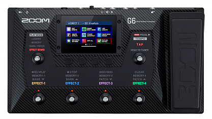 Гитарный процессор ZOOM G6
