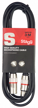 Микрофонный шнур STAGG SMC1 RD