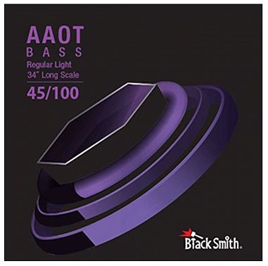 Струны BlackSmith AAOT Bass Regular Light 34" Long Scale 45/100