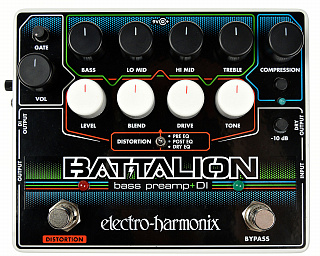 Electro-Harmonix Battalion Bass Preamp + DI
