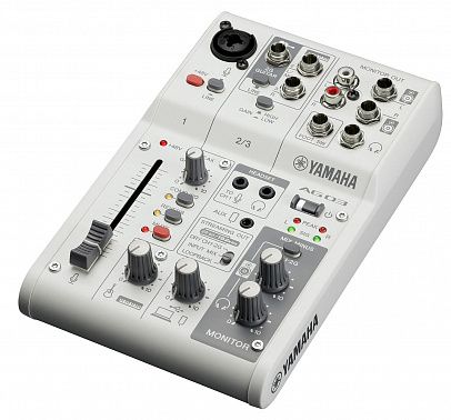 Набор для стриминга Yamaha AG03MK2 White LSPK