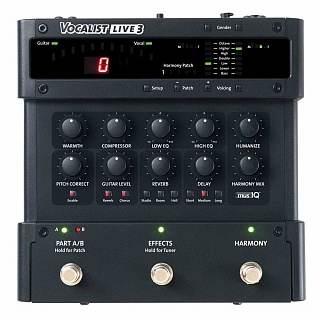 ВОКАЛЬНЫЙ ПРОЦЕССОР DIGITECH VOCALIST LIVE 3 VOCAL