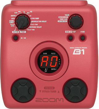 БАСОВЫЙ ПРОЦЕССОР ZOOM B1+AD0016