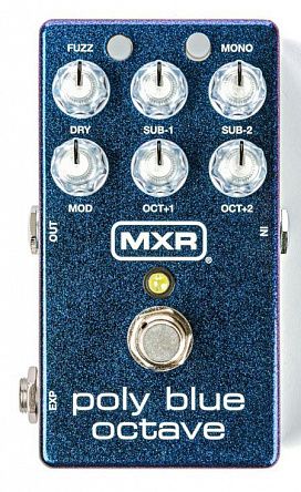 Педаль эффектов DUNLOP M306G1 POLY BLUE OCTAVE