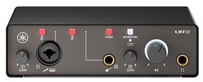 USB аудио интерфейс Yamaha UR12 MK3 Black
