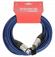 МИКРОФОННЫЙ КАБЕЛЬ FORCE FMC-05/6 BL
