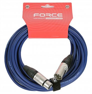 МИКРОФОННЫЙ КАБЕЛЬ FORCE FMC-05/6 BL