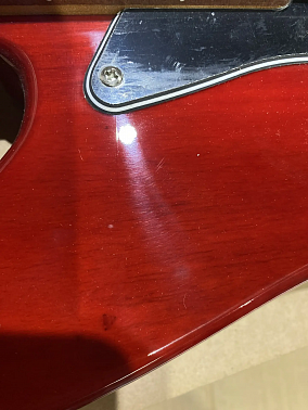 Бас-гитара STAGG SBJ-30 STF RED (Трещины по лаку)