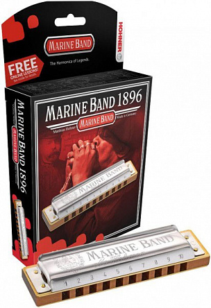 Губная гармошка HOHNER MARINE BAND 1896/20 C гарм. минор