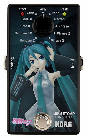 ГОЛОСОВОЙ ЭФФЕКТ KORG MIKU STOMP