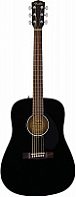 Акустическая гитара FENDER CD-60S BLK (Уценка)