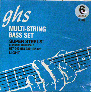 СТРУНЫ GHS 6L-STB