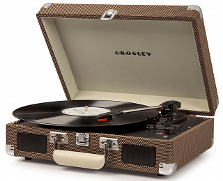 Виниловый проигрыватель CROSLEY CRUISER DELUXE Tweed
