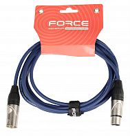 МИКРОФОННЫЙ КАБЕЛЬ FORCE FMC-05/3 BL