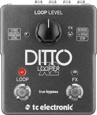 Гитарная педаль TC ELECTRONIC DITTO X2 LOOPER