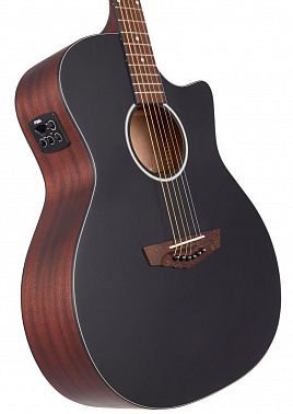 Электроакустика D'Angelico Premier Gramercy CS Matte Blacktop