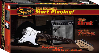 ГИТАРНЫЙ КОМПЛЕКТ FENDER SQUIER AFFINITY SPECIAL STRAT&FRONTMA 15 G AMP-METALLIC RED