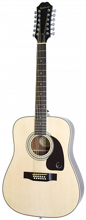 АКУСТИЧЕСКАЯ ГИТАРА EPIPHONE DR-212 NATURAL CH HDWE