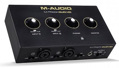 USB аудиоинтерфейс M-Audio M-Track Duo HD