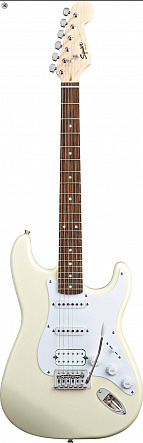FENDER SQUIER BULLET STRAT TREMOLO HSS RW WH