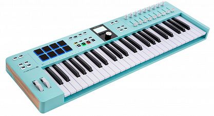 MIDI-клавиатура Arturia KeyLab Essential 49 mk3 Aquamarine
