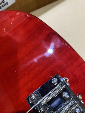 Бас-гитара STAGG SBJ-30 STF RED (Трещины на верхней и нижней деке)