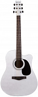 Акустическая гитара MARTINEZ FAW-702/WH (C)